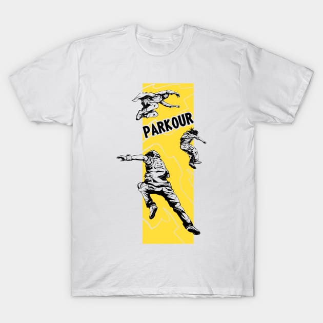 Parkour T-Shirt by vanpaul54